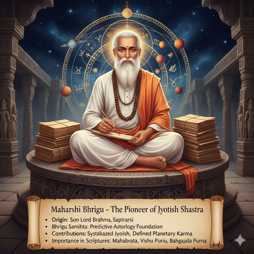 Maharshi Bhrigu – The Pioneer of Jyotish Shastra