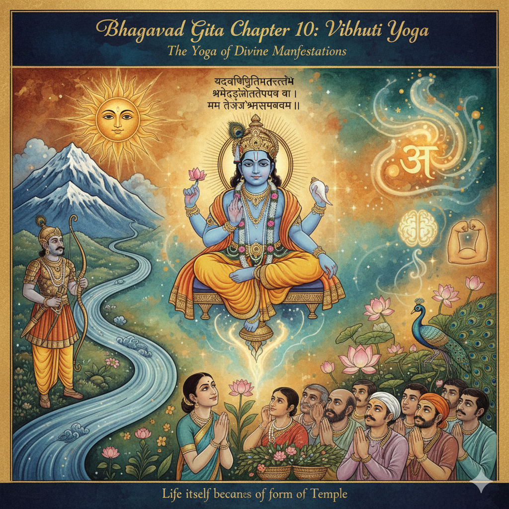 Bhagavad Gita Chapter 10: Vibhuti Yoga