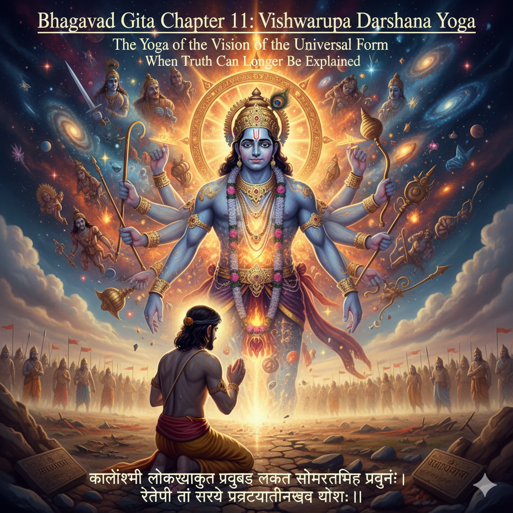 Bhagavad Gita Chapter 11: Vishwarupa Darshana Yoga
