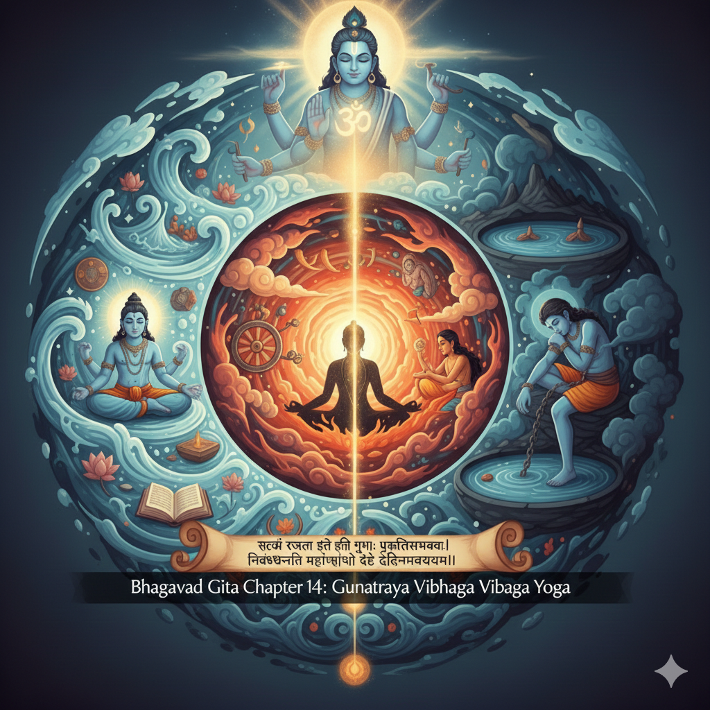 Bhagavad Gita Chapter 14: Gunatraya Vibhaga Yoga